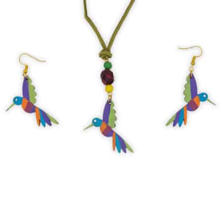 Set Colibrí Azul